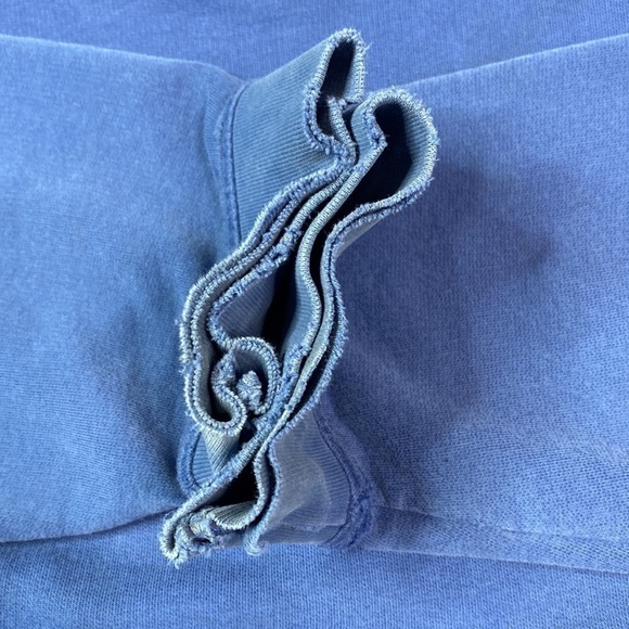 Vintage Nike There Is No Finish Line Blue Hooded Sweatshirt XL 90s - Picture 10 of 10